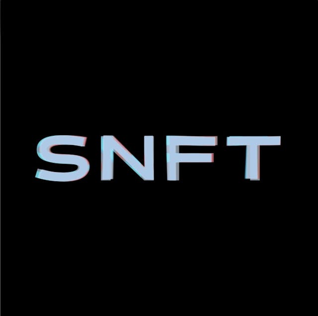 SNFTロゴステッカー風NFT #2
